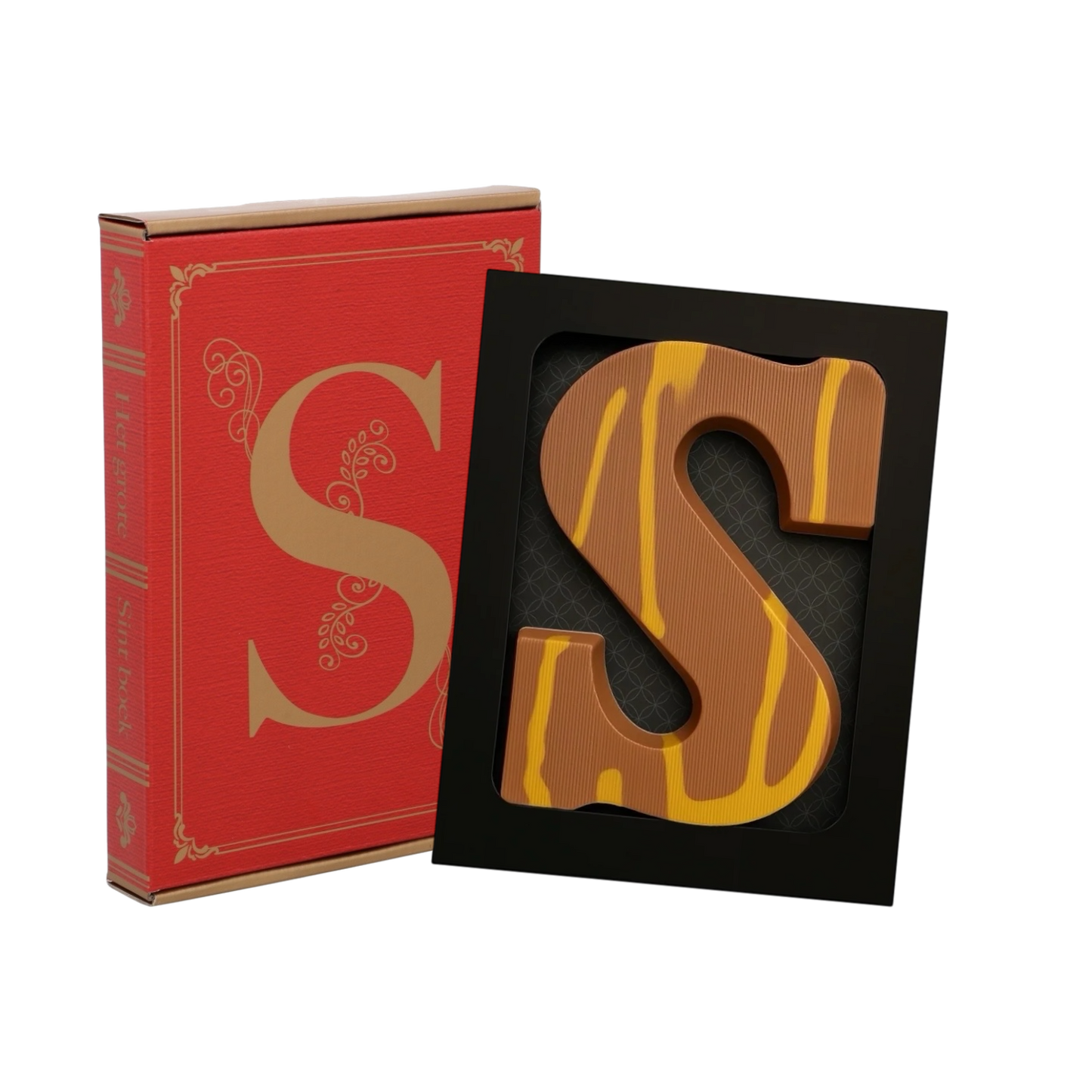 Sintpakket chocoladeletter pistache