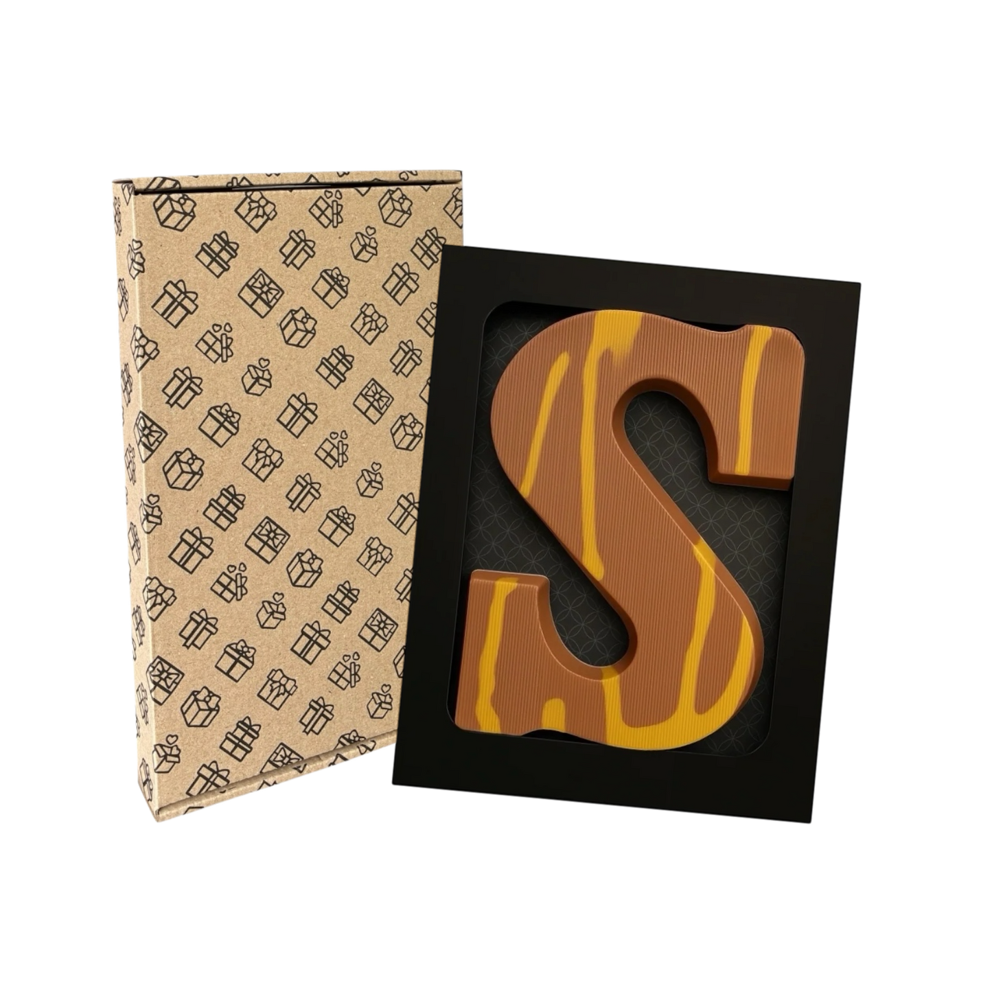 Sintpakket chocoladeletter pistache
