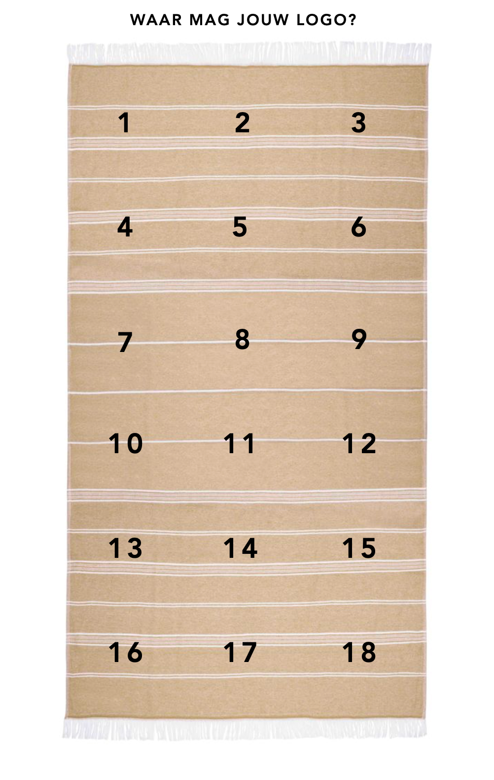 Hamamdoek - personaliseren