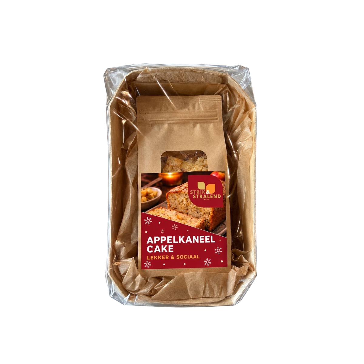 Appelkaneelcake met bakvorm - gratis personaliseren