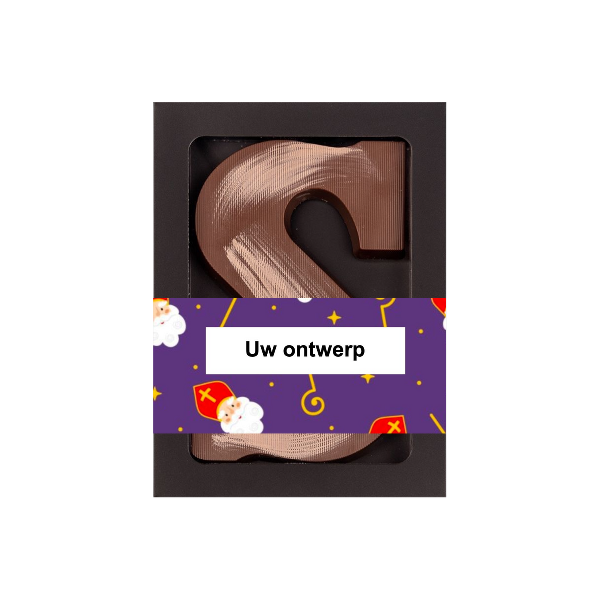 Gepersonaliseerde chocoladeletter melk