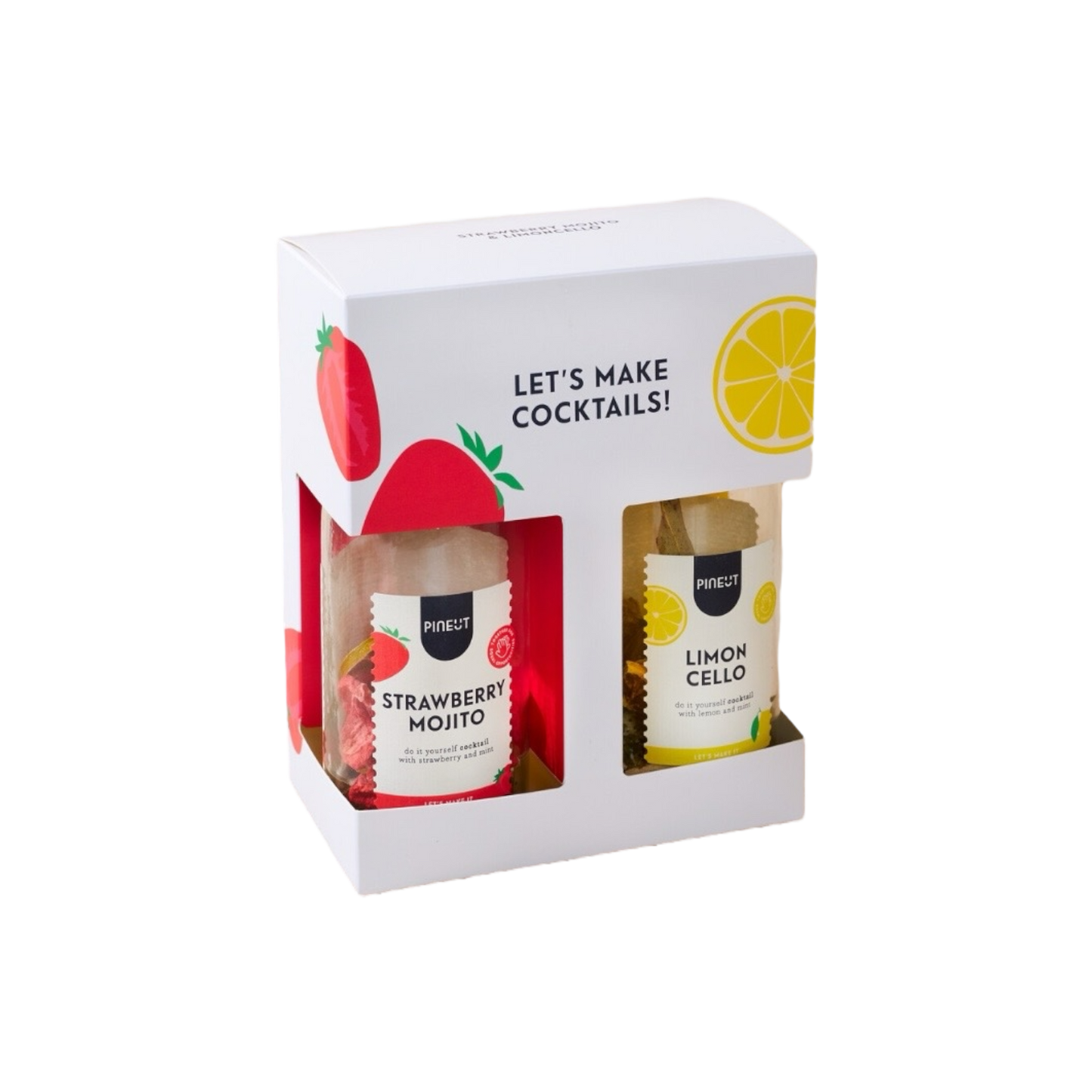 Pakket Strawberry mojito & Limoncello