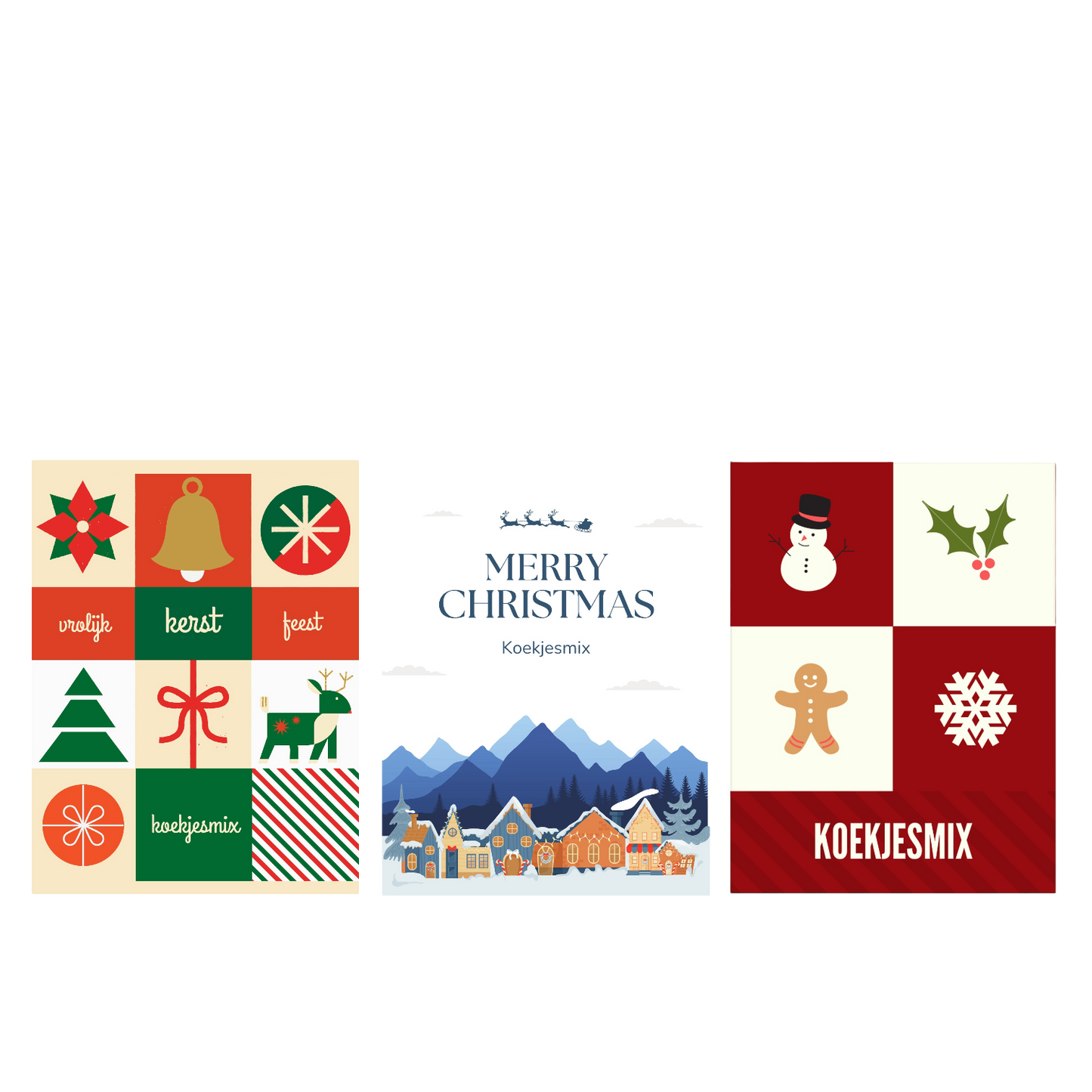 Kerstkoekjesmix XL - gratis personaliseren