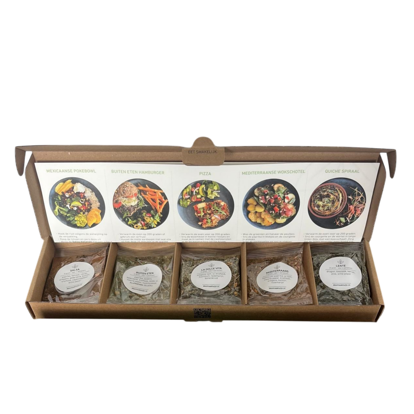 Smaakbox - personaliseren