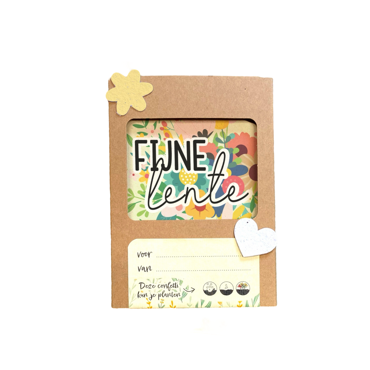Cadeaudoosje bloeiconfetti