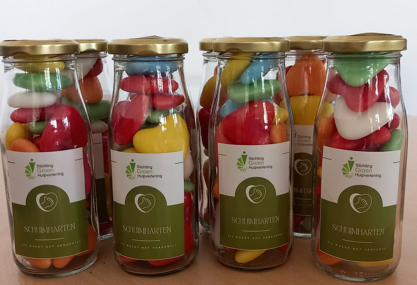 Schuimharten - personaliseren