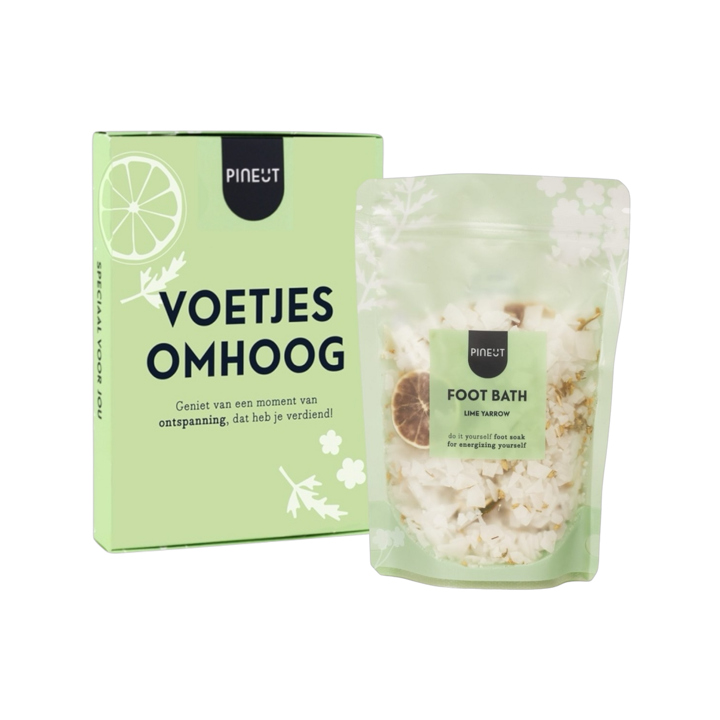 Brievenbuspakket voetjes omhoog