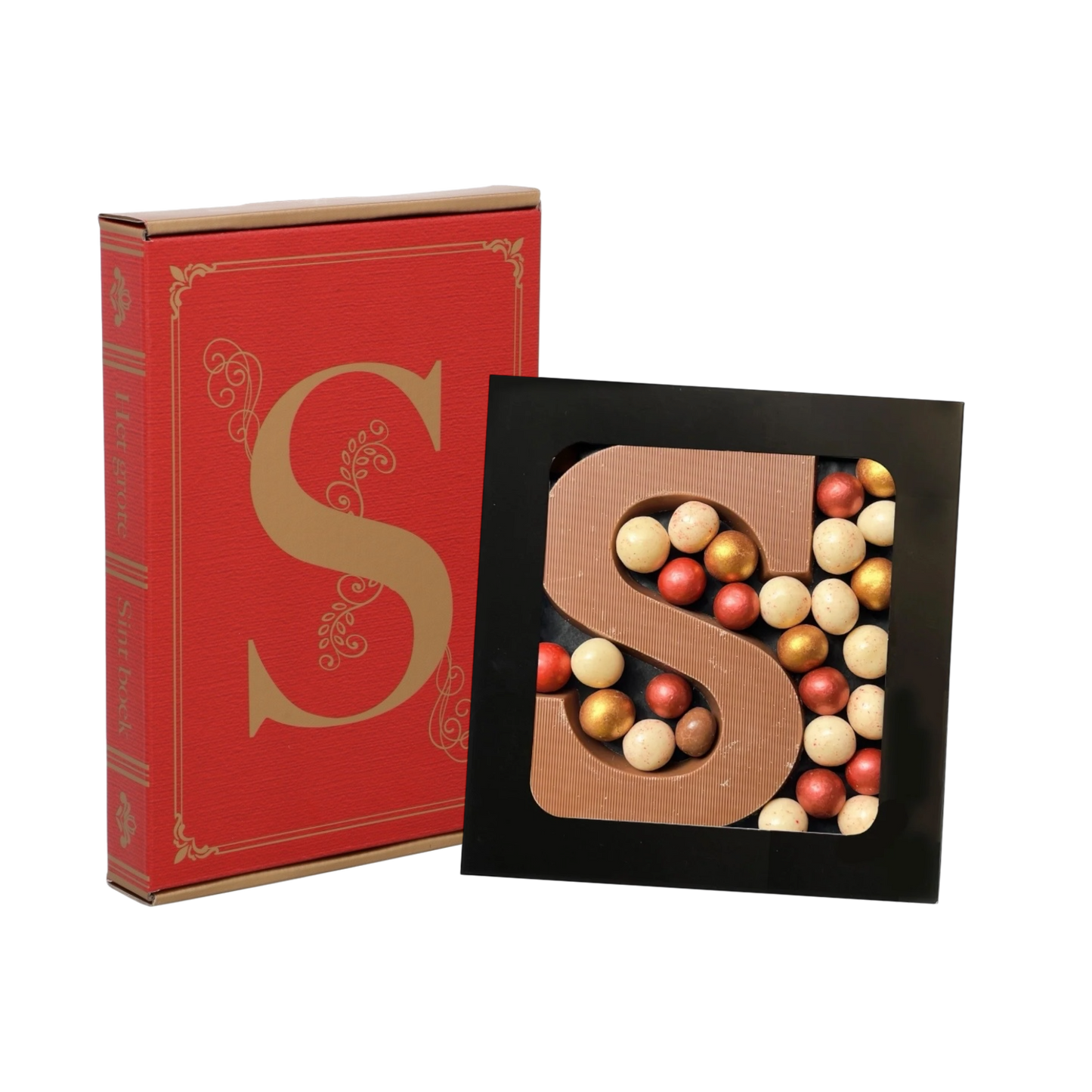 Sintpakket letter met crispybollen