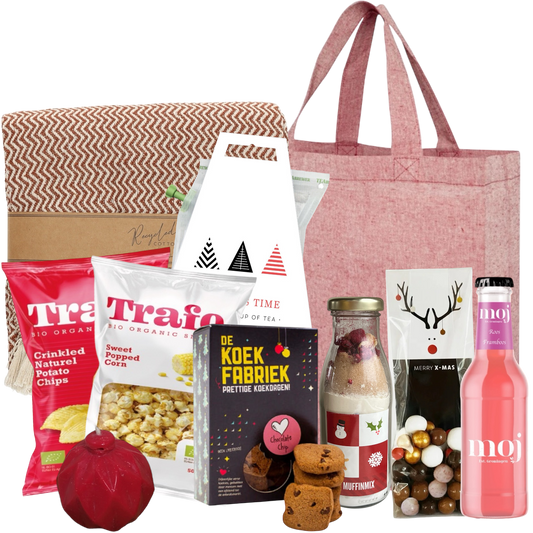 Kerstpakket rode picknick