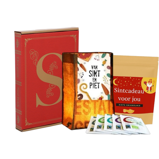 Sintpakket smikkelmix met theelicht