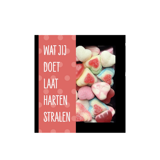 Jij laat harten stralen snoepmix