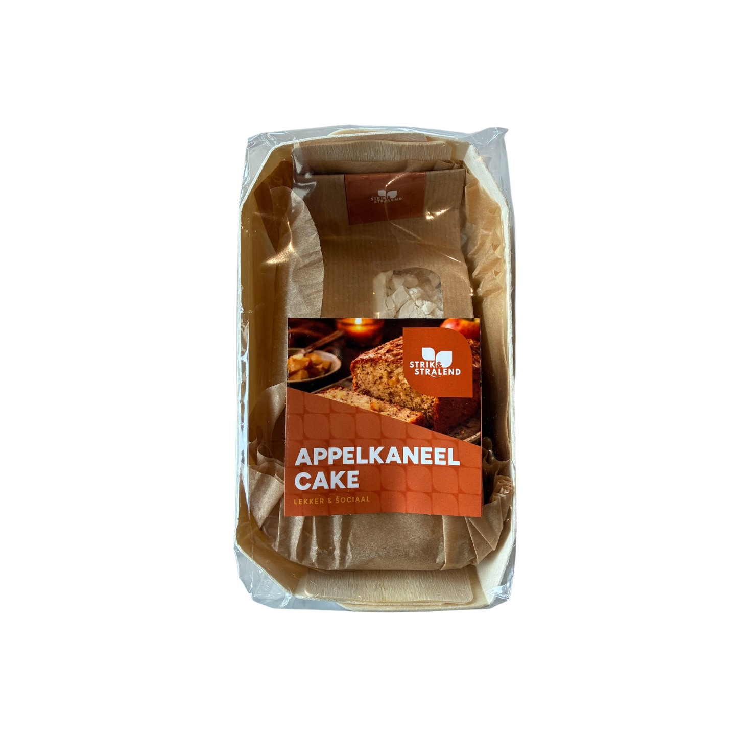 Appelkaneelcake met bakvorm - gratis personaliseren