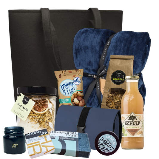 Kerstpakket verzorgend en gezond