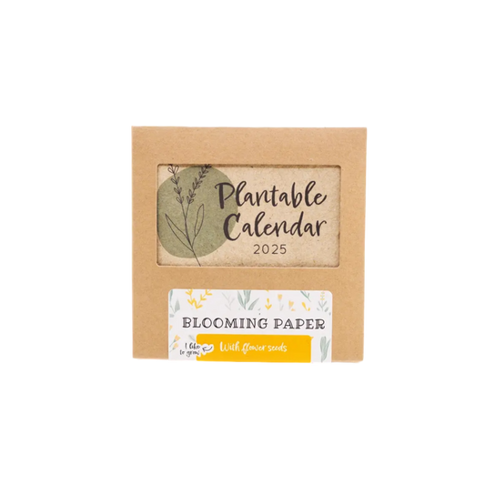 Plantbare kalender bloemen