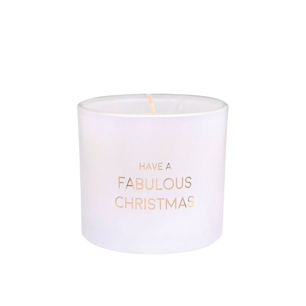 Kerstkaars met wensarmband