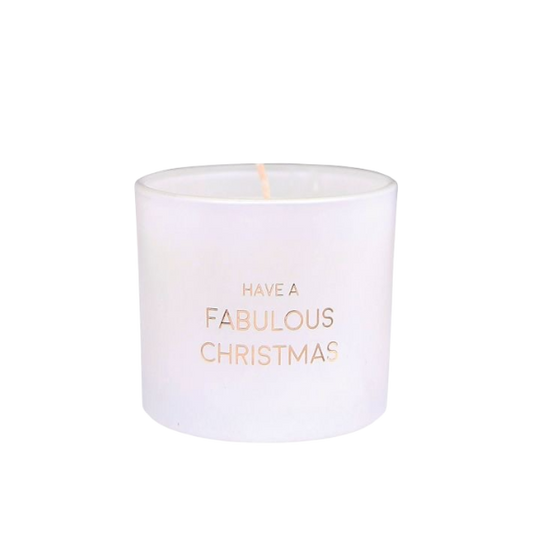 Kerstkaars met wensarmband