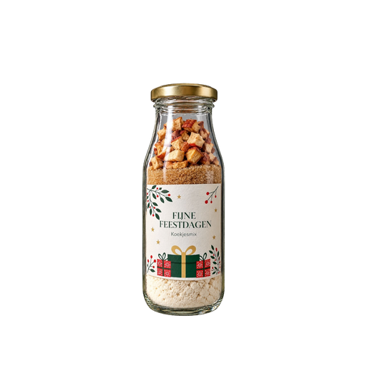 Kerstkoekjes - etiket gratis personaliseren