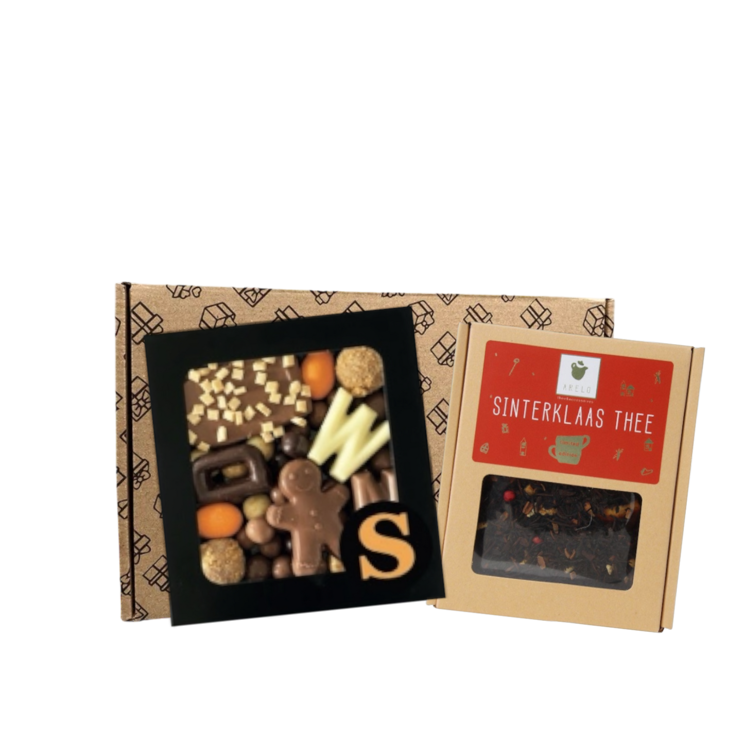 Pakket Sinterklaasthee en luxe chocomix