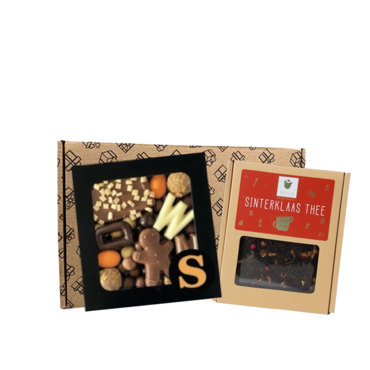 Pakket Sinterklaasthee en luxe chocomix