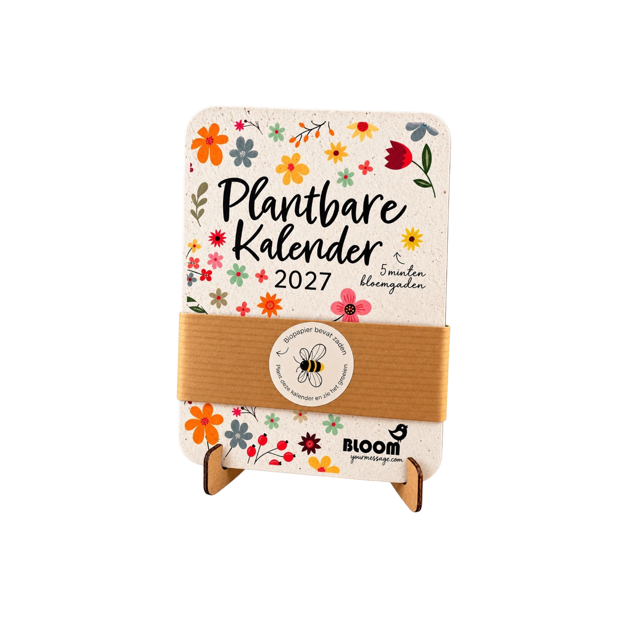 Plantbare kalender groente en bloemen