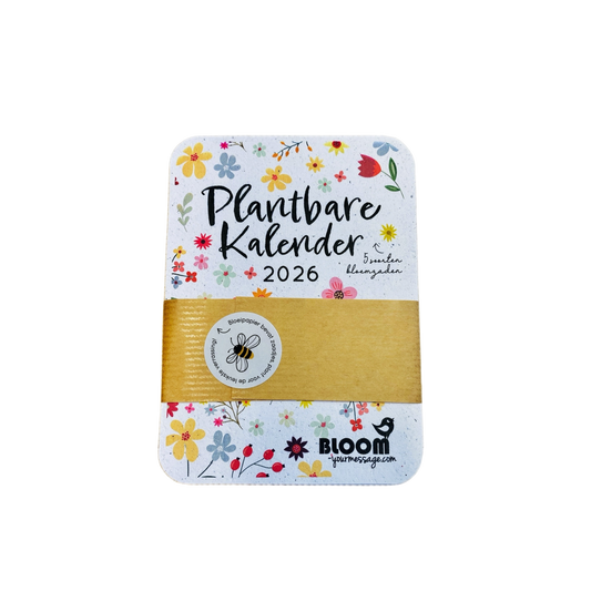 Plantbare kalender groente en bloemen