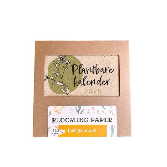 Plantbare kalender bloemen