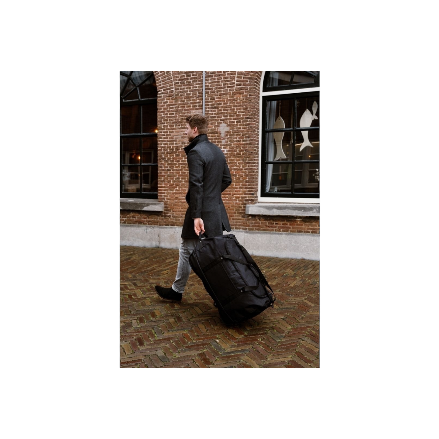 Reistas met wielen (kunnen kerstproducten in worden verpakt)